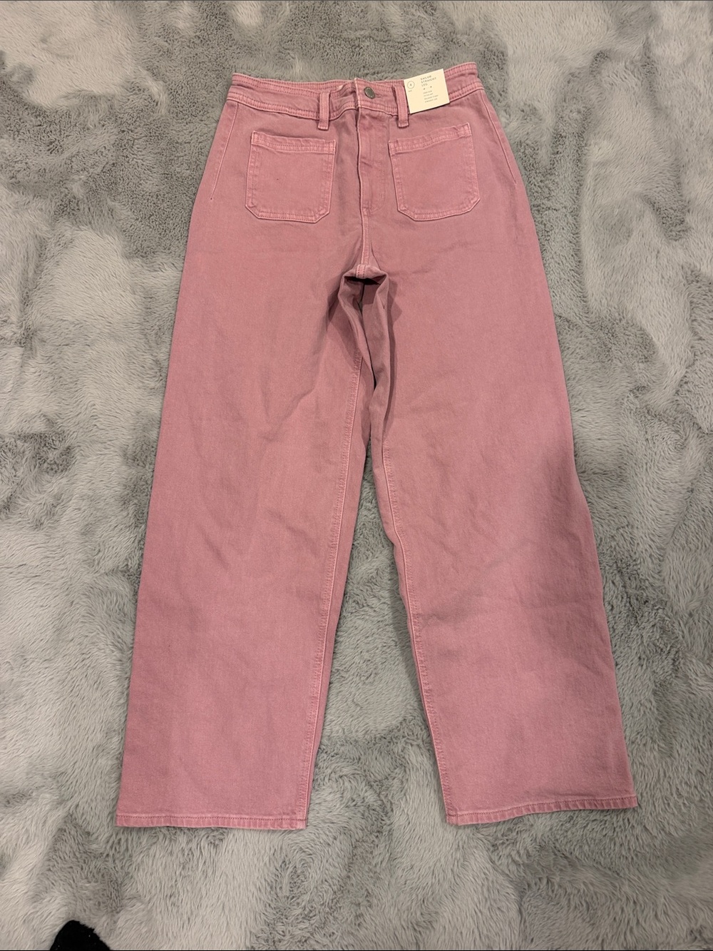 Universal Thread Wide-Leg High-Rise Jeans in Dusty Rose